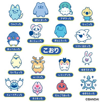 こおりフィールドたまごっち