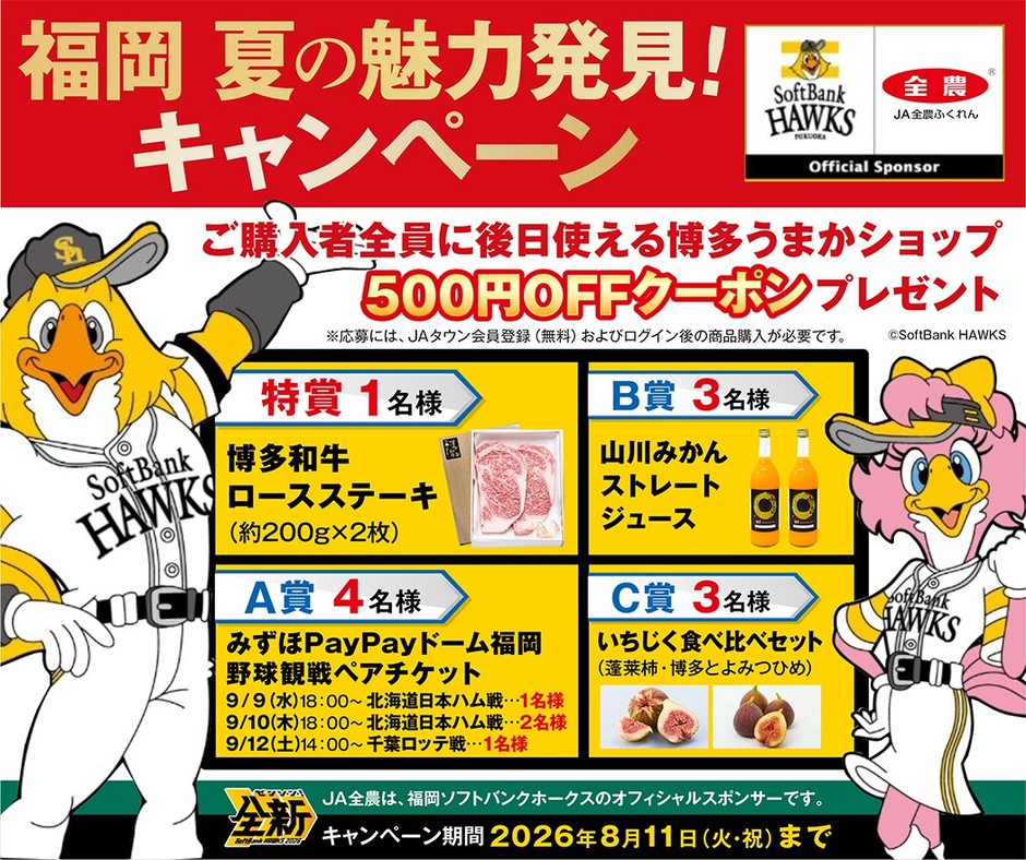 福岡 夏の魅力発見キャンペーン