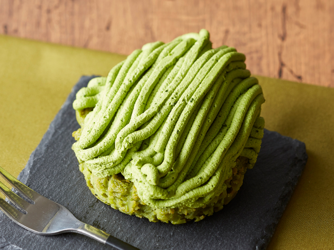 丸七製茶監修　お濃茶モンブラン　イメージ画像