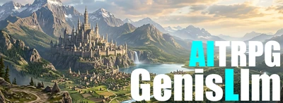 AIの創造する「究極のオープンワールド」一生遊べるテーブルトークRPG「GenisLlm（Windows版）」発売