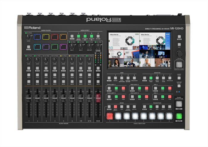 『VR-120HD』トップ・パネル