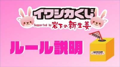 「イワシカくじ」ルール説明