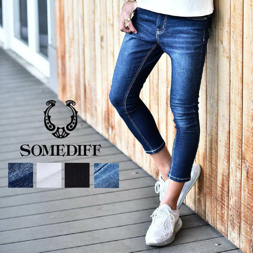 クロップドスキニーパンツ