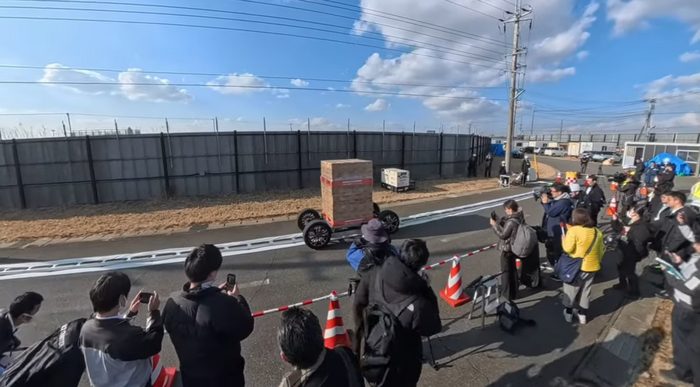 実証実験の様子