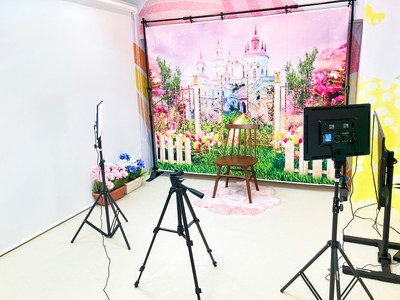 記念撮影が楽しめるセルフ写真館
