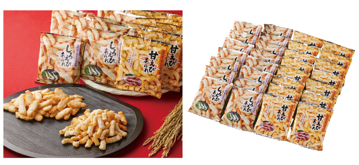 富山湾産しろえび＆甘えびあられ
