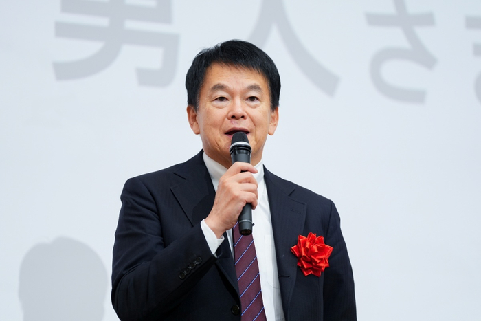 清水 勇人さいたま市長より激励のお言葉をいただきました