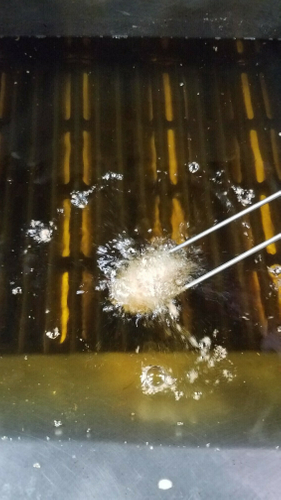 注文いただいた後に1点ずつ手作業で調理