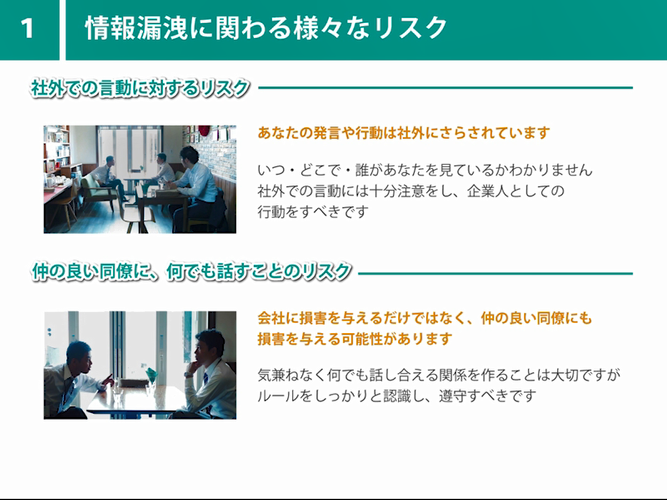 リスク意識向上講座