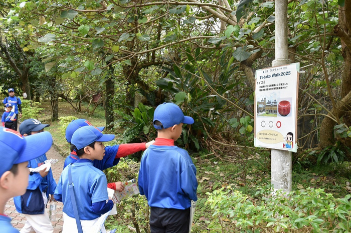 ウォーキング風景