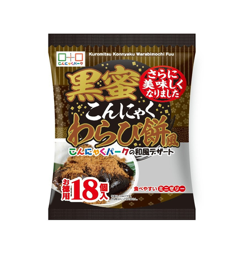 黒蜜こんにゃくわらび餅風(18個入り)