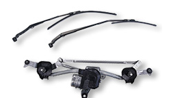 図.自動車用ワイパーシステム（OEM）の製品画像