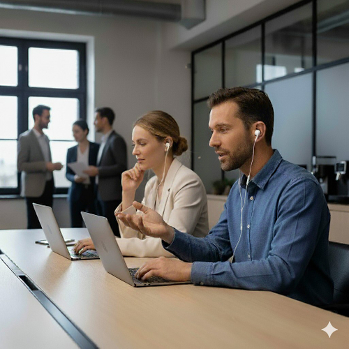 リモート会議で快適使用