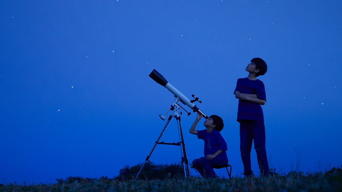 星空観察(イメージ)