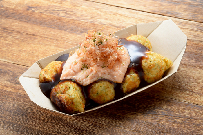 羅臼産たらこマヨたこ焼き(8個)