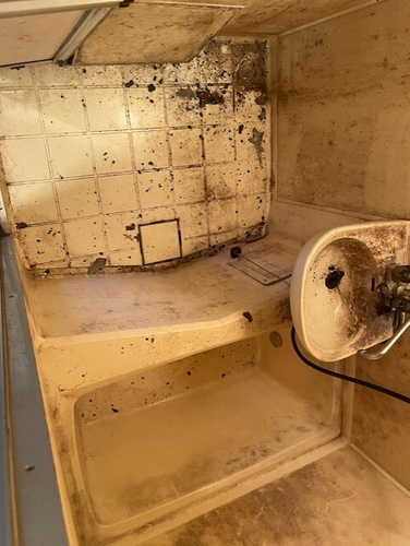 浴室クリーニング前