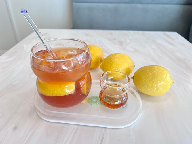 思いっきりアイスレモンティー