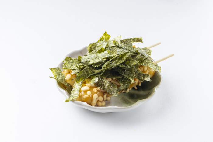 海苔まみれみたらし磯辺だんご　1本260円