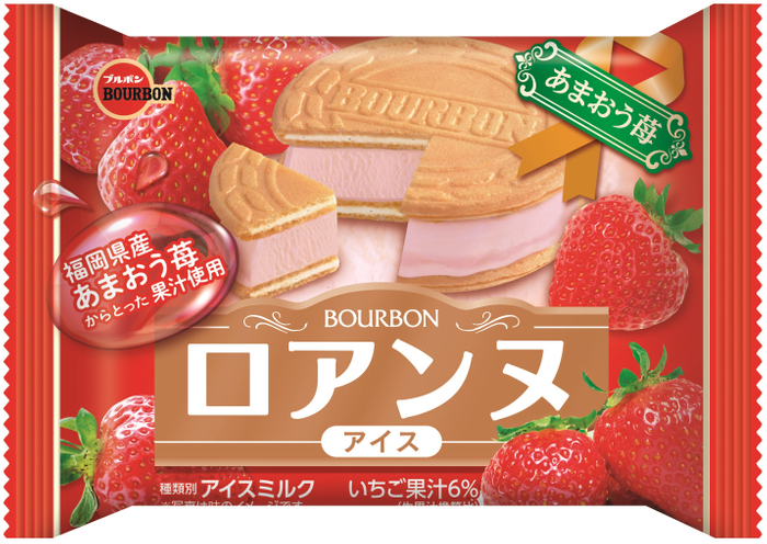 ロアンヌアイスあまおう苺