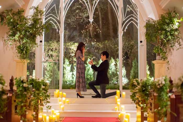 貸切のチャペルで&ldquo;一生に一度の約束&rdquo;を