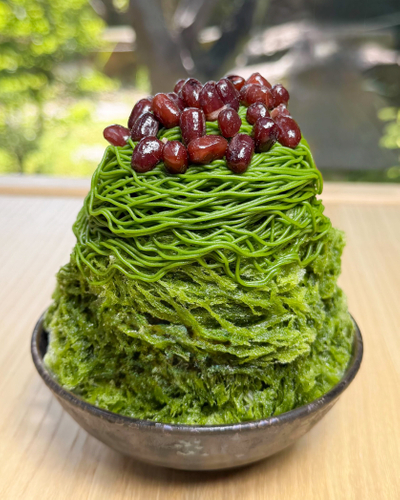 丹波大納言小豆と宇治抹茶モンブラン／淀屋橋店限定