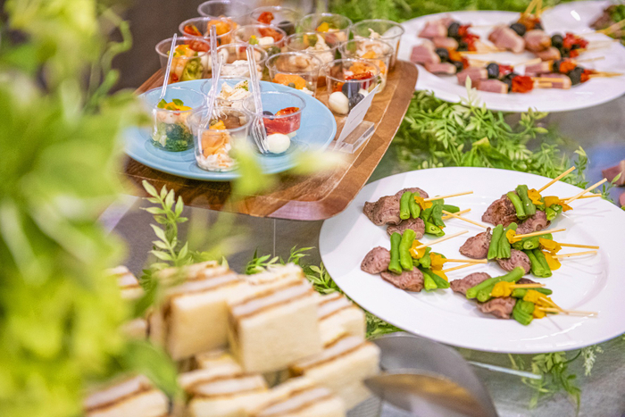 ボンディッシュが展開するケータリングメニュー（イメージ）