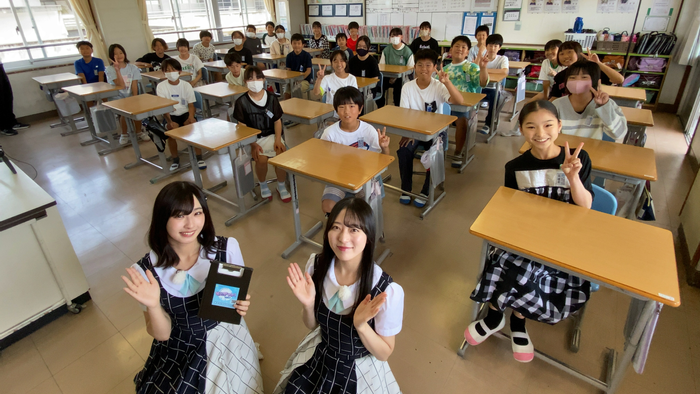 天応学園の児童の皆さん