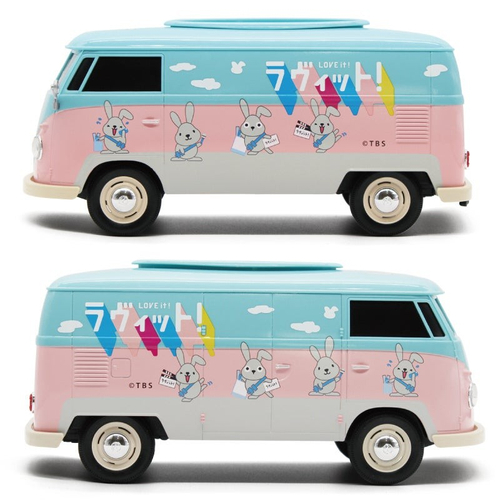 VWT1バス ティッシュケース+(プラス) 「ラッピー」