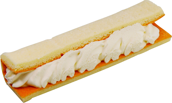 アイスケーキ 白いホイップクリームロール ~北海道産純生クリーム使用~ 単品画像