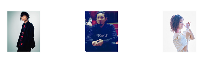 左から兼松衆(※Guest Piano)、堤一真(※Special TRIO)、大橋エリ(※Lobby LIVE)