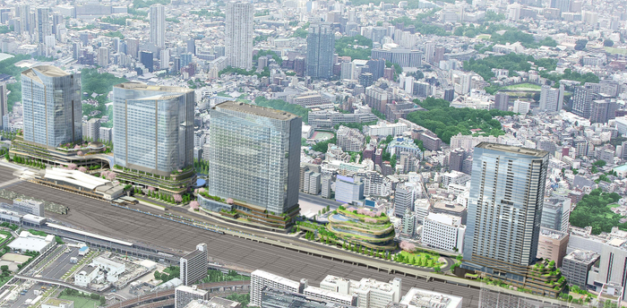 TAKANAWA GATEWAY CITY(画像提供：JR東日本)