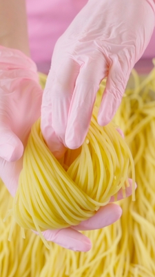 自慢の生パスタ