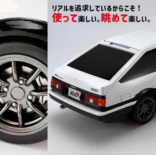 『頭文字D』AE86のウェットティッシュケース