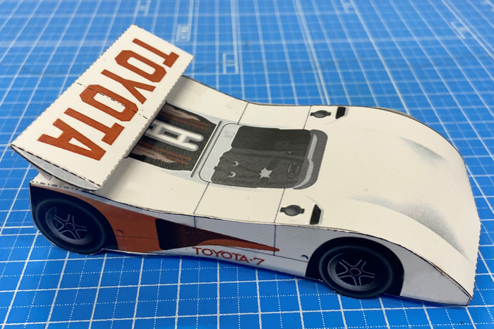 ペーパークラフト(トヨタ7 ターボ)
