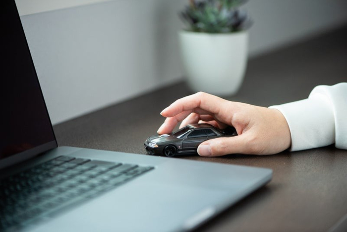 日産スカイライン GT-R (BNR32) 型無線マウス