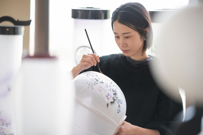 増永 葵(八女提灯 伝統工芸士)