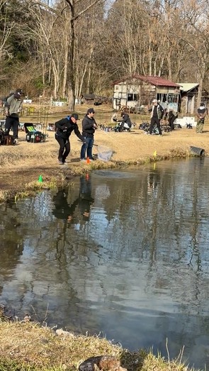 釣り堀の様子5