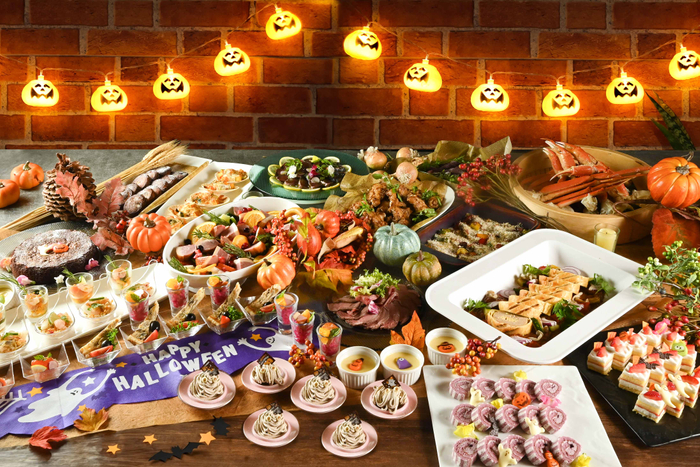ハロウィンフェア ブッフェメニュー(イメージ)