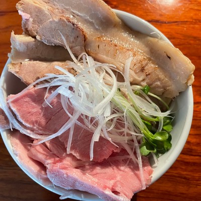 炙り豚ばら&ロース