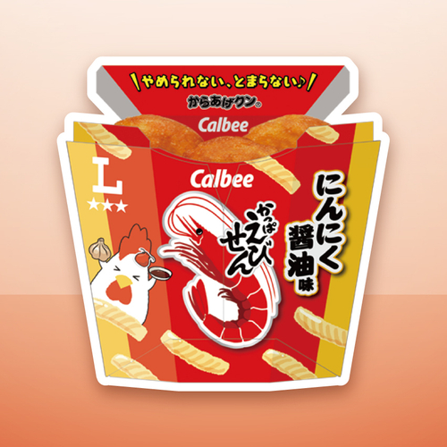 からあげクン かっぱえびせん にんにく醤油味