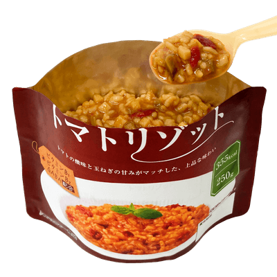 「満足リゾット　トマトリゾット」イメージ