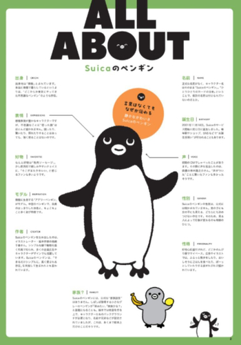 「ALL ABOUT Suicaのペンギン」より