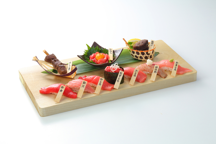 数量限定 生本まぐろまな板盛り(1,804円)