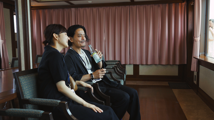 プレミアムラウンジ・暖房完備のプライベート空間