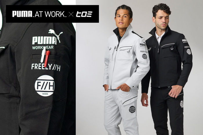 「ヒロミさん」&times;「PUMA.AT WORK.」コラボウェア　モデル着用画像2