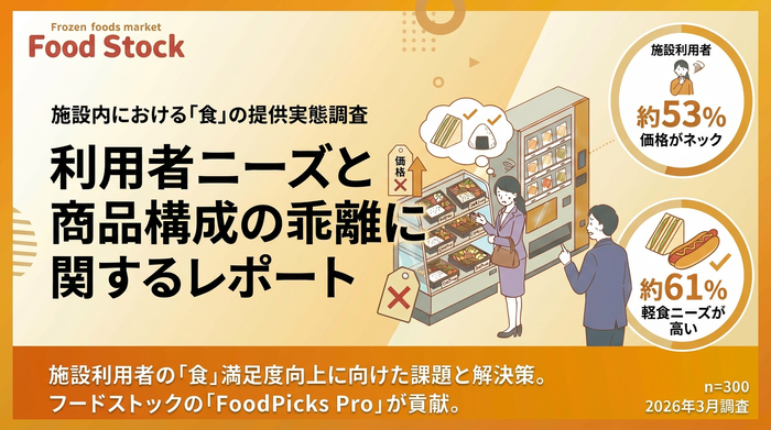 施設内における「食」の提供実態調査