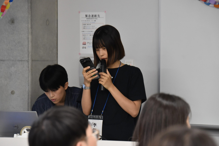 全南大学校を紹介する韓国の学生