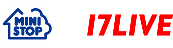 ミニストップ・17LIVEロゴ