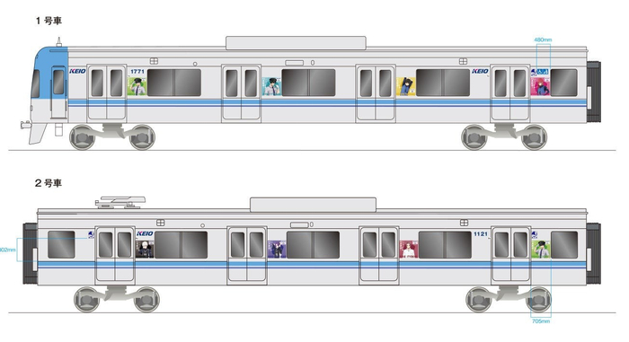 ≪ラッピング車両(イメージ)≫