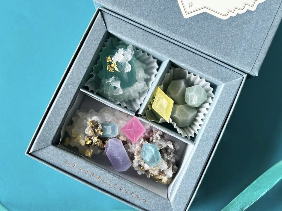 5月のこうぶつヲカシ-誕生石エメラルド-